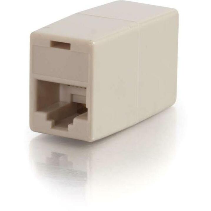 C2G RJ12 6-pin Modular Straight-Through Inline Coupler