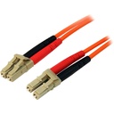 StarTech 3m Fiber Optic Cable - Multimode Duplex 50/125 - LSZH Fiber Jumper Cord - LC/LC