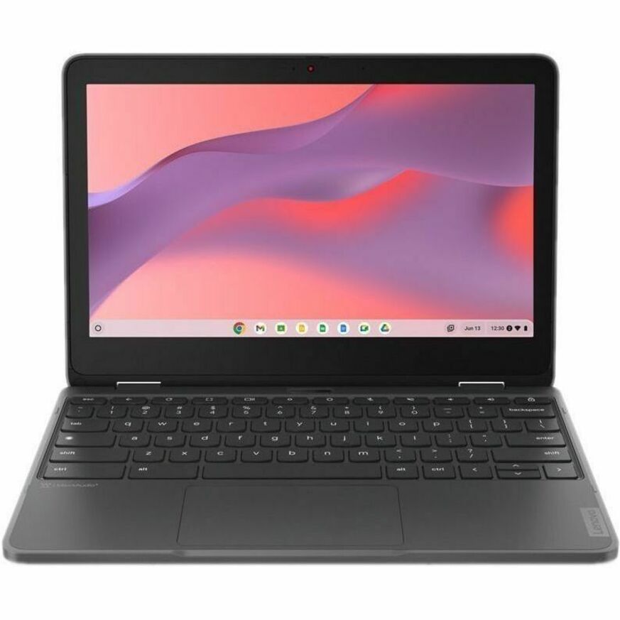 Lenovo 300e Yoga Chromebook Gen 4 82W2002GUS 11.6" Touchscreen Convertible 2 in 1 Chromebook - HD - 60 Hz - Octa-core (ARM Cortex A76 + Cortex A55) - 4 GB - 32 GB Flash Memory - English Keyboard - Graphite Gray