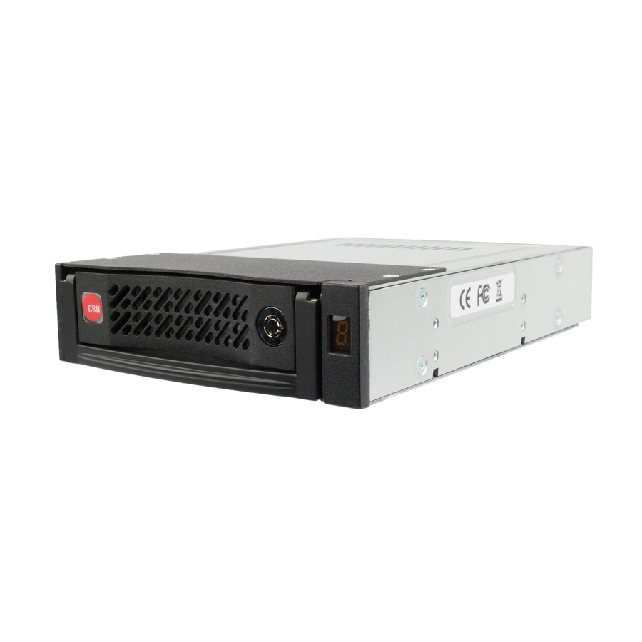 CRU Data Express DE110 Drive Bay Adapter for 5.25" Internal - Black