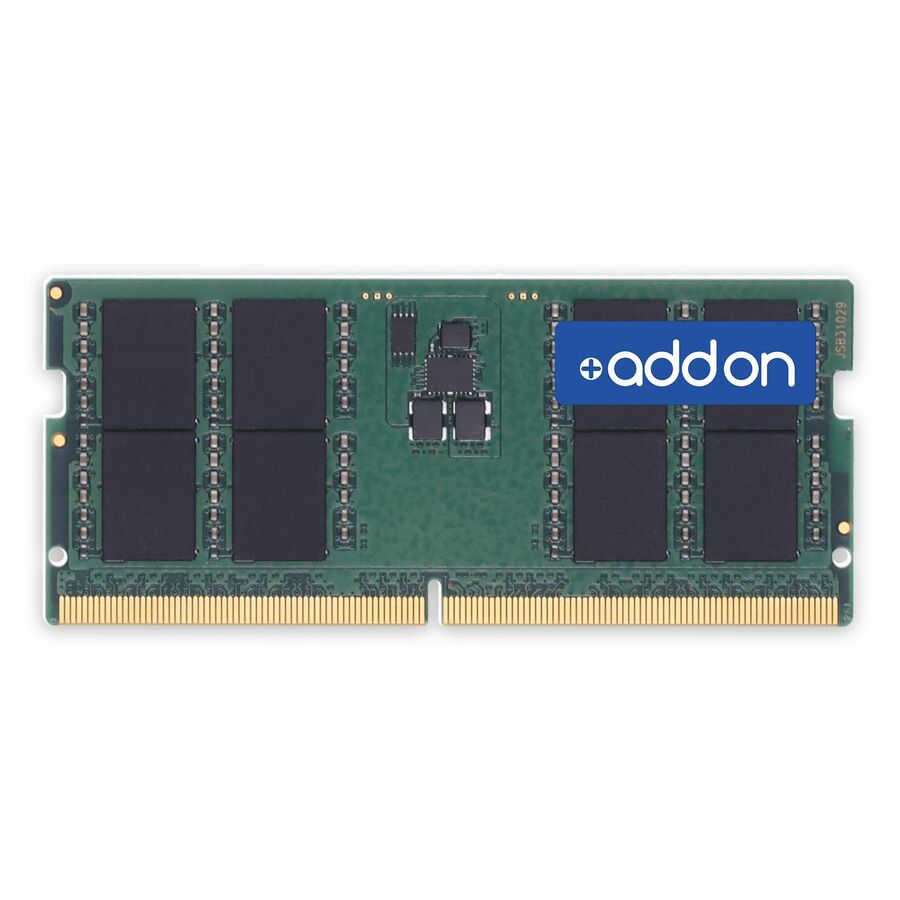 AddOn Supermicro MEM-DR516L-IL01-SO48 Compatible 16GB DDR5-4800MHz Unbuffered Single Rank x8 1.1V 262-pin CL40 SODIMM