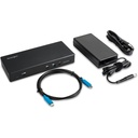 Kensington SD4850P USB-C 10Gbps Triple Monitor Driverless Docking Station with 100W Power Delivery, DP++/HDMI, Windows