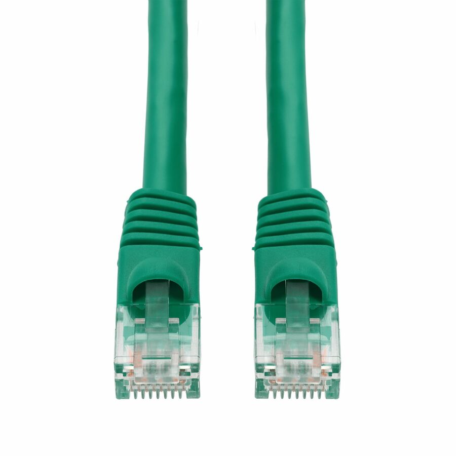 AddOn 9ft Green CAT 6 PVC Ethernet Cable Snagless Bubble Boot RJ-45 M/M