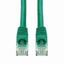 AddOn 9ft Green CAT 6 PVC Ethernet Cable Snagless Bubble Boot RJ-45 M/M