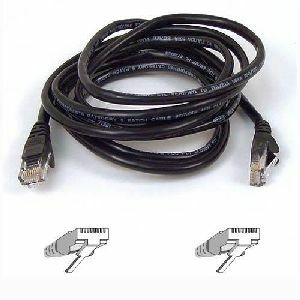 Belkin Cat. 5E UTP Patch Cable - RJ-45 Male - RJ-45 Male - 16ft - Black