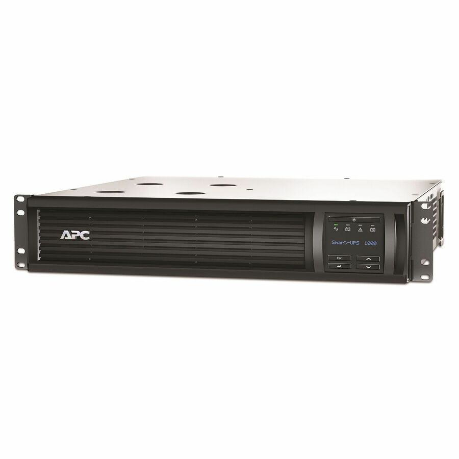 APC Smart-UPS, Line Interactive, 1000VA, Rackmount 2U, 120V, 6x NEMA 5-15R outlets, SmartConnect Port+SmartSlot, AVR, LCD