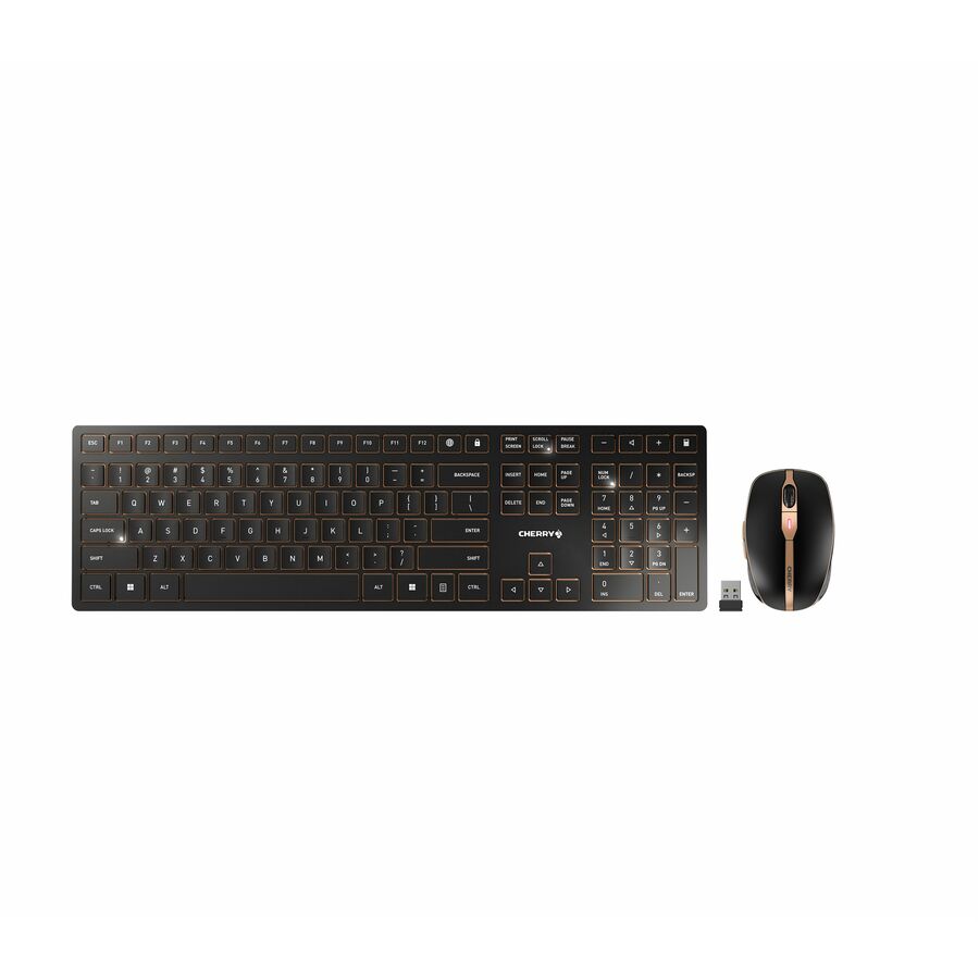 CHERRY DW 9100 SLIM Rechargeable Wireless Combo