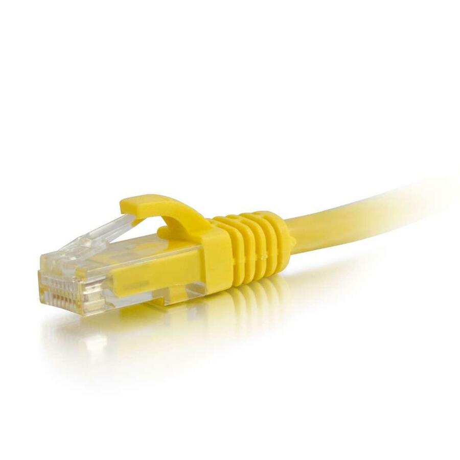 C2G-6ft Cat5e Snagless Unshielded (UTP) Network Patch Cable - Yellow