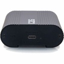 C2G Superbooster 1-Port USB over Cat6a Wall Plate to Box Extender Kit - USB 3.2 Gen1 (5Gbps)