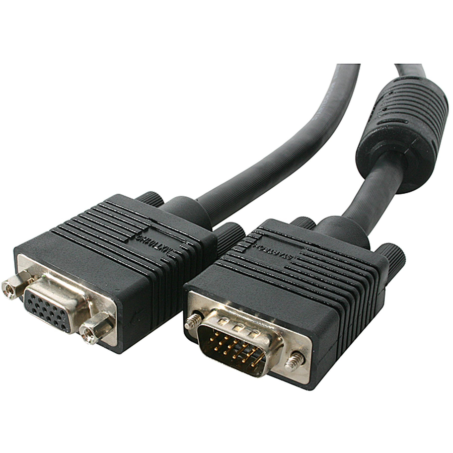 StarTech Coax High-Resolution VGA Monitor extension Cable - SVGA - HD-15 (M) - HD-15 (F) - 35 ft