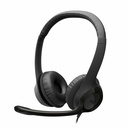 Logitech H390 Wired Headphones with Mic, USB Headset with Microphone for PC, Noise Cancelling Microphone