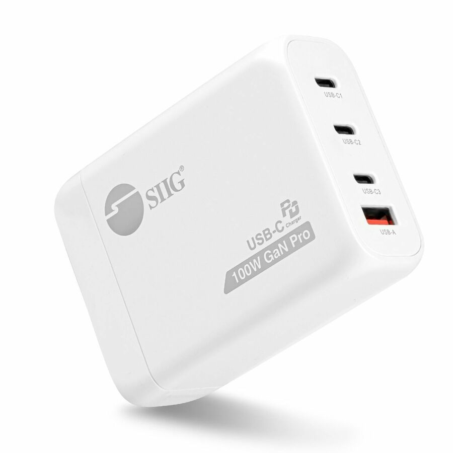 SIIG 100W GaN PD Combo Charger - 3C1A