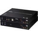 ATEN USB True 4K DisplayPort/HDMI Optical KVM Extender (True 4K @ 300 m)