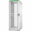 APC NetShelter SX Server Rack Gen 2, 42U, 1991H x 750W x 1200D mm, with Sides, White [TAA]
