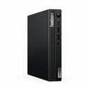 Lenovo ThinkCentre M70q Gen 5 12TD001MUS Desktop Computer - Intel Core i3 14th Gen i3-14100T - 16 GB - 256 GB SSD - Tiny - Black