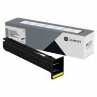 Lexmark Original Laser Toner Cartridge - Yellow - 1 Pack