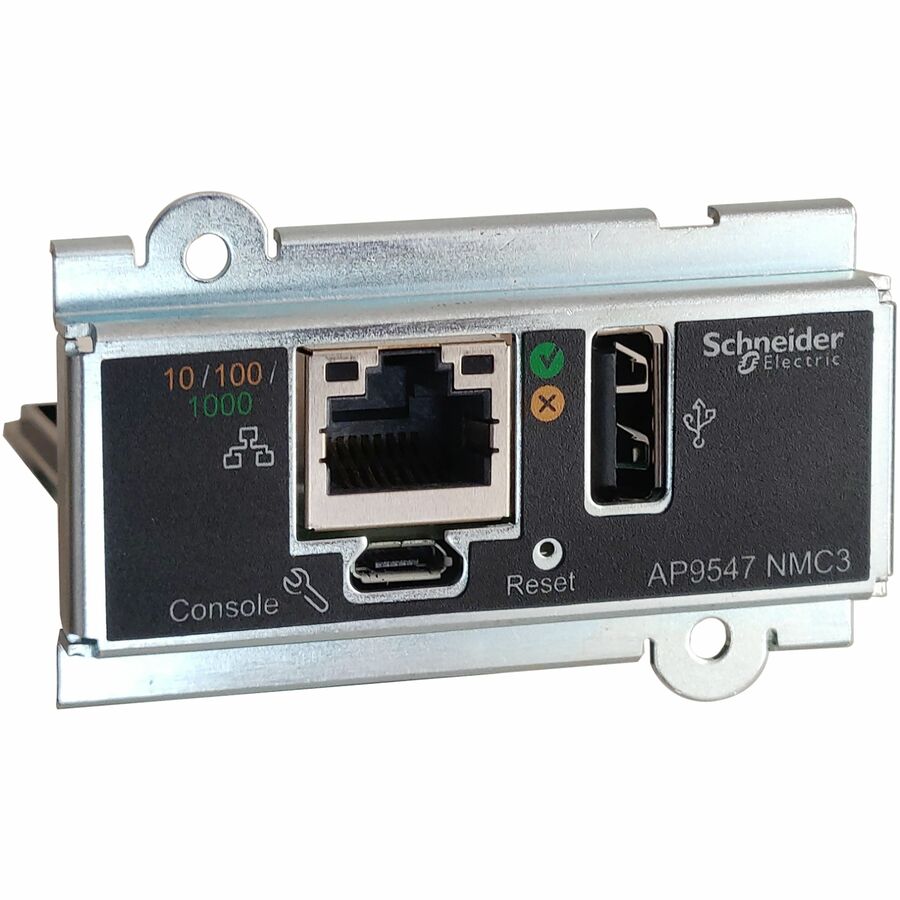 Device monitoring and management, Network Management Cards, NMC3 for Easy UPS 3S, 3M, 3L, Galaxy 3L & Galaxy PW, remote UPS monitoring and management