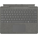 Microsoft Keyboard/Cover Case Microsoft Surface Pro 10, Surface Pro 8, Surface Pro 9, Surface Pro X Tablet - Platinum