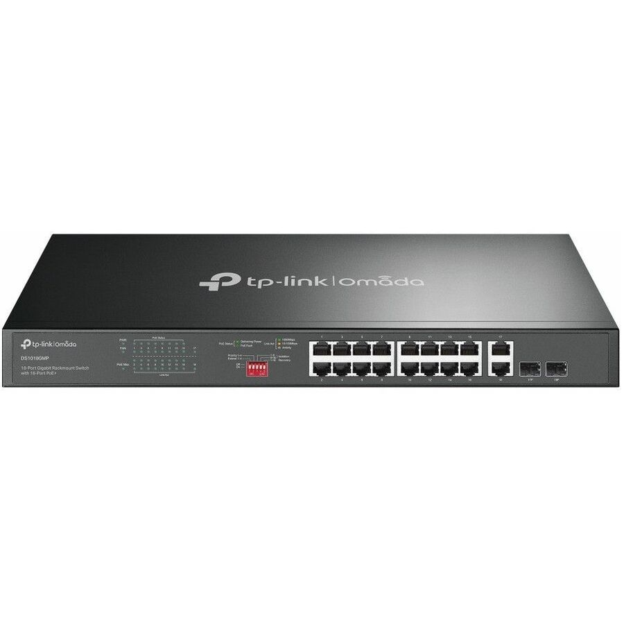 Omada Omada 18-Port Gigabit Rackmount Switch with 16-Port PoE+