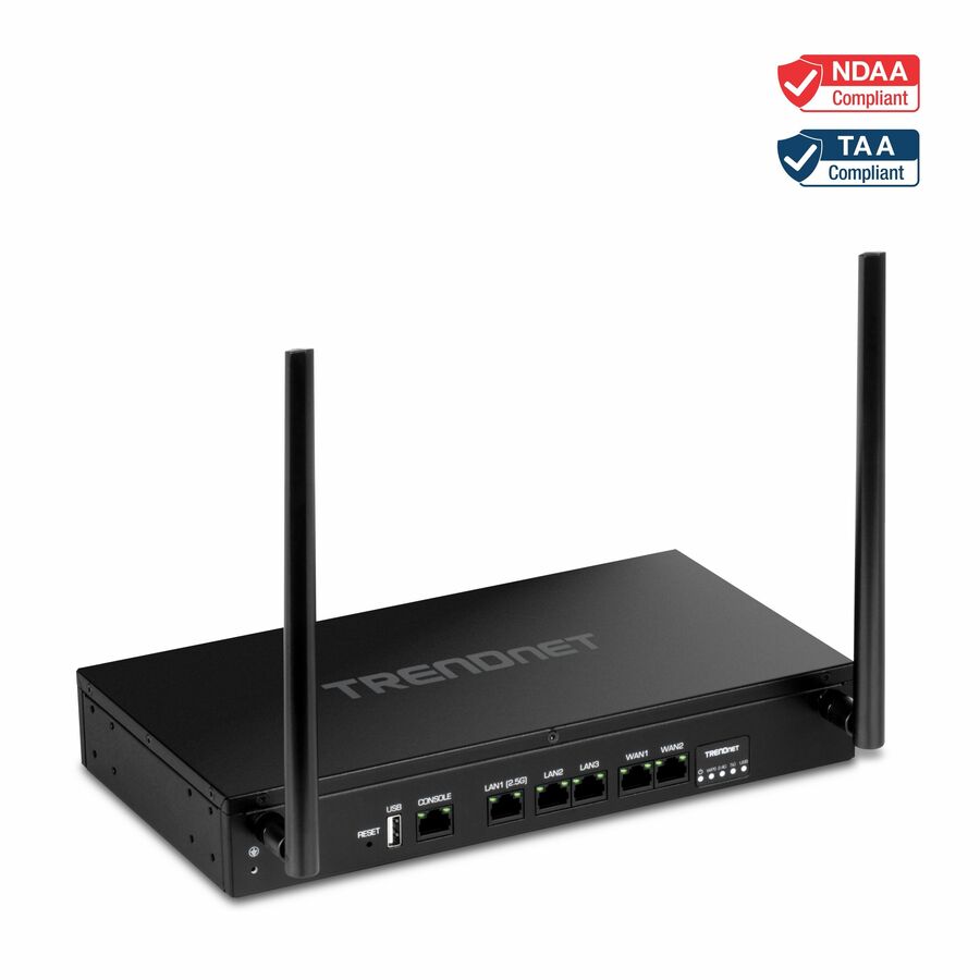 TRENDnet TEW-929DRU Wi-Fi 6 IEEE 802.11ax Ethernet Wireless Router - TAA Compliant