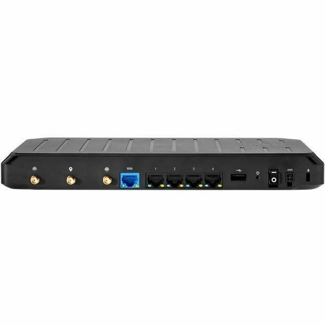 CradlePoint E102-C7C Wi-Fi 5 IEEE 802.11ac 2 SIM Ethernet, Cellular Modem/Wireless Router