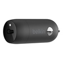 Belkin Boost↑Charge™ 30W Fast Car Charger, Compact Design w/USB-C Power Delivery Port, Universal Compatibility for iPhone 14, Galaxy S23, Note Series, and More - Black