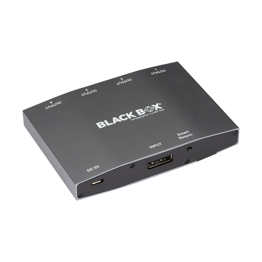 Black Box MST Hub - DisplayPort 1.2, 4K, 4-Port