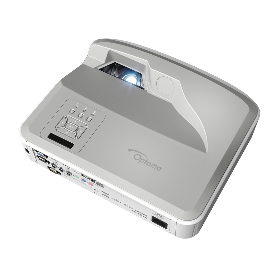 Optoma ZU500USTe 3D Ultra Short Throw DLP Projector - 16:10 - Wall Mountable, Ceiling Mountable