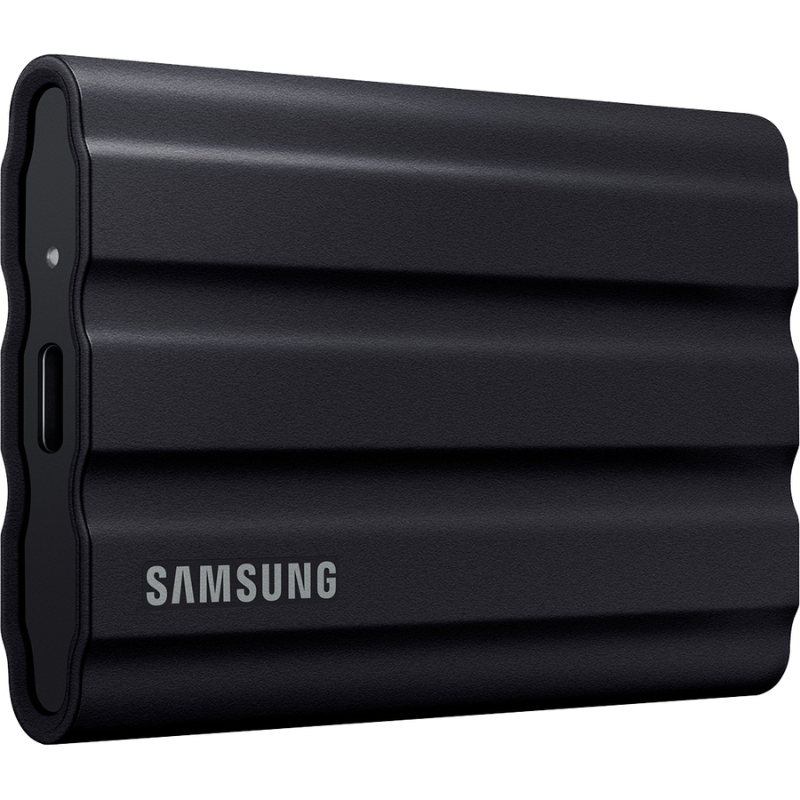 Samsung T7 MU-PE2T0S/AM 2 TB Portable Rugged Solid State Drive - 2.5" External - Black
