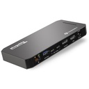 Plugable Thunderbolt Dock - 40Gbps and USB C Docking Station with 96W Charging