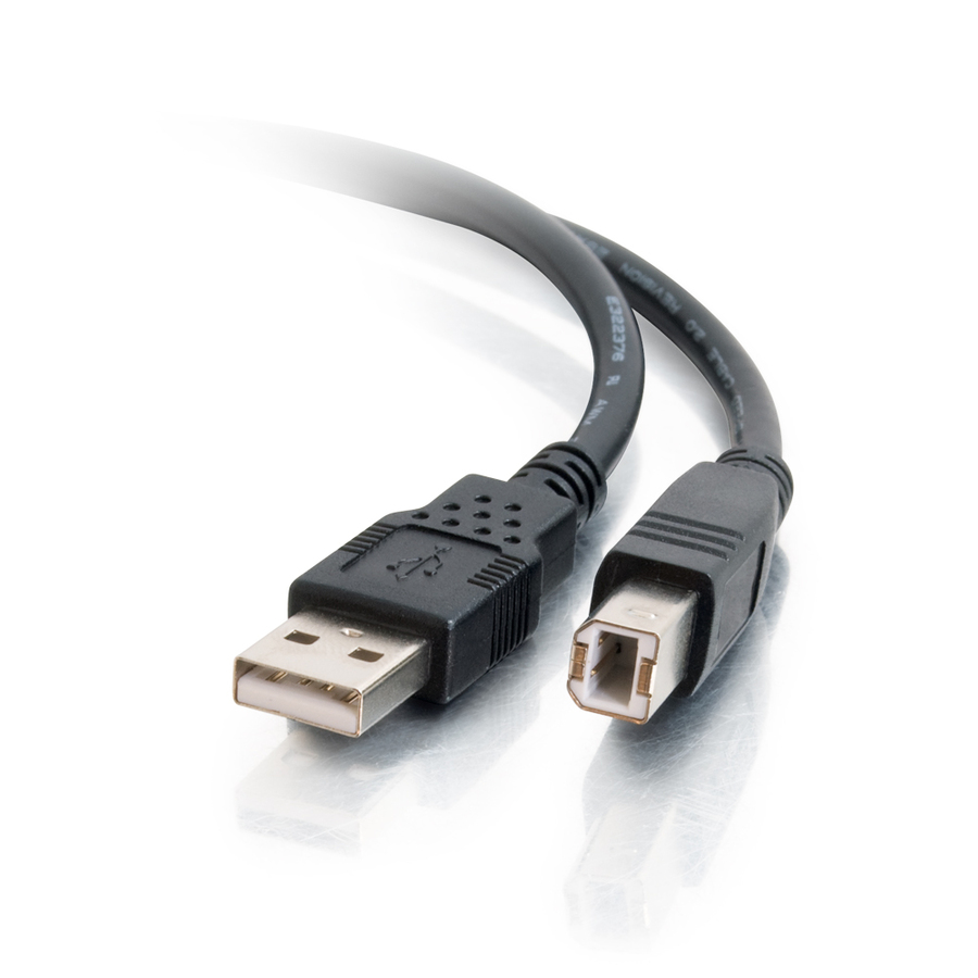C2G 1m USB Cable - USB A to USB B Cable - M/M