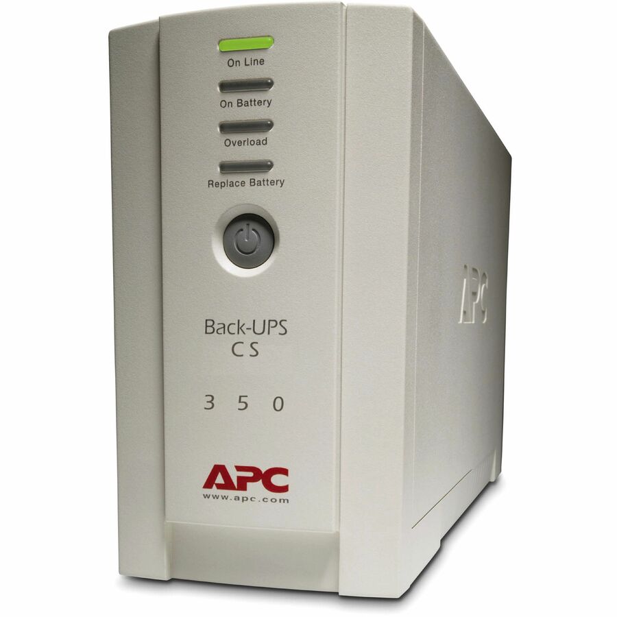 APC Back-UPS CS 350VA, 120V, 6 NEMA outlets (4 surge)
