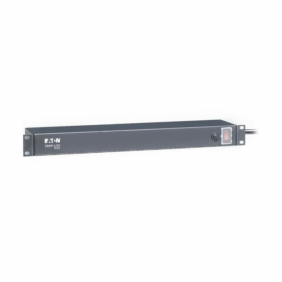 Tripp Lite by Eaton 1U Rack-Mount Network Server Power Strip 120V 15A 6-Outlet (Rear-Facing) 15 ft. (4.57 m) Cord
