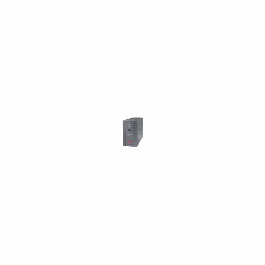 APC Back-UPS, 500VA, Tower, 120V, 6 NEMA 5-15R Outlets , User Replaceable Battery