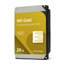 WD Gold WD261KRYZ 26 TB Hard Drive - 3.5" Internal - SATA (SATA/600)