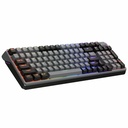 Cooler Master MK770 Gaming KeyBoard - Wired/Wireless Connectivity - Bluetooth/RF - 5.1 - 2.40 GHz - USB Type C Interface - RGB LED - Multimedia Hot Key(s) - Android, iOS, OS X Yosemite 10.10, Windows 8 - Mac - Acrylonitrile Butadiene Styrene (ABS) - Mechanical Keyswitch - Space Gray