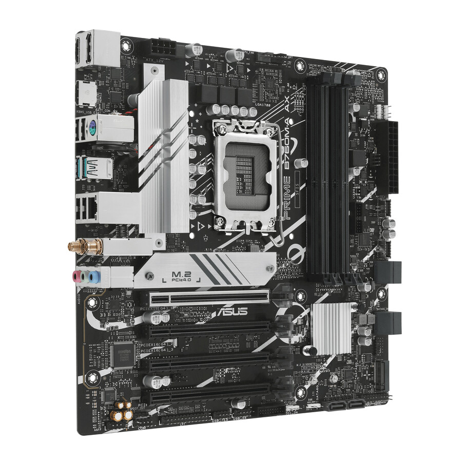 [20PRIMEB760M-A] Asus Prime PRIME B760M-A AX Desktop Motherboard - Intel B760 Chipset - Socket LGA-1700 - Micro ATX