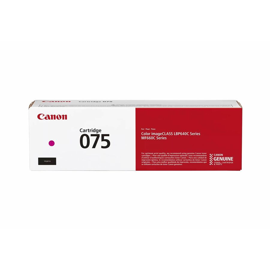 Canon 075 Original Laser Toner Cartridge - Magenta Pack