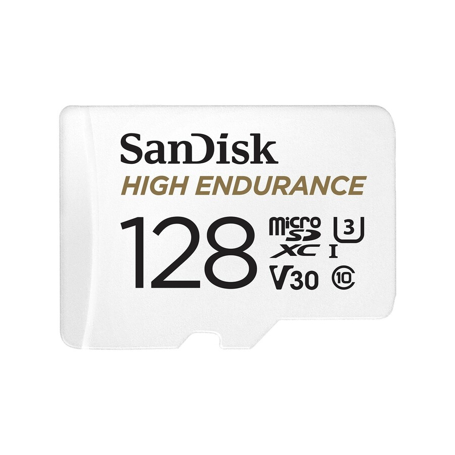 SanDisk High Endurance 128 GB Class 10 microSD - 1