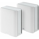 Asus ZenWiFi BT10(W-2-PK) Wi-Fi 7 IEEE 802.11 a/b/g/n/ac/ax/be Ethernet Wireless Router