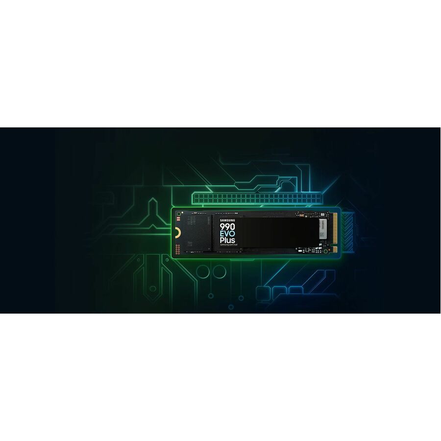 Samsung 990 EVO Plus MZ-V9S1T0 1 TB Solid State Drive - M.2 2280 Internal - PCI Express NVMe (PCI Express NVMe 5.0 x2)