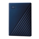 WD My Passport for Mac 4 TB Portable Hard Drive - External - Midnight Blue