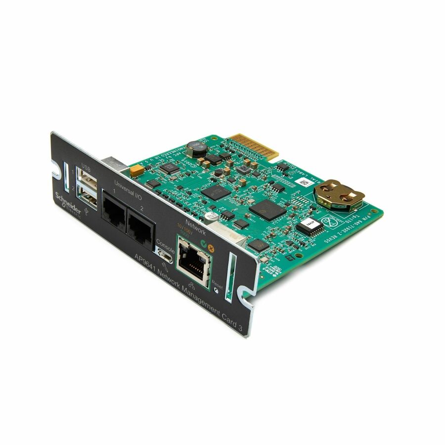 Schneider Electric Device monitoring and management, Network Management Cards, NMC3 with Environmental Monitoring, secure remote UPS monitoring and management
