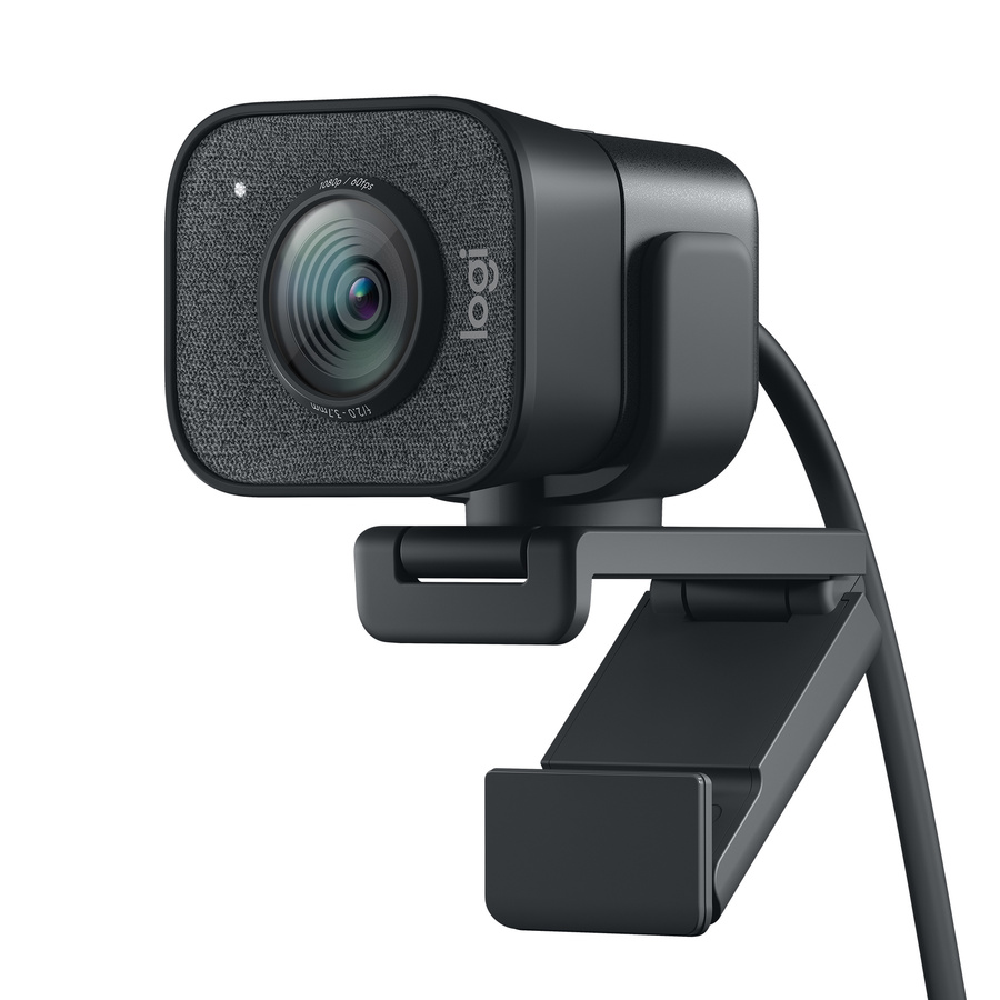 Logitech Webcam - 2.1 Megapixel - 60 fps - Graphite - USB - Retail - 1 Each