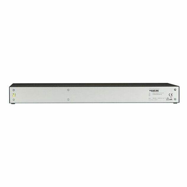 Black Box 6-Port DKM Modular Card Chasis with Redundant Power Option and Backplane