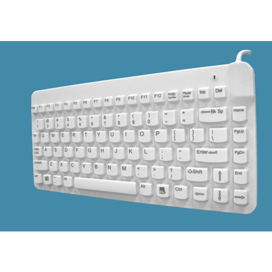 Man & Machine Premium Waterproof Disinfectable Silent 12" Keyboard