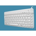 Man & Machine Premium Waterproof Disinfectable Silent 12" Keyboard