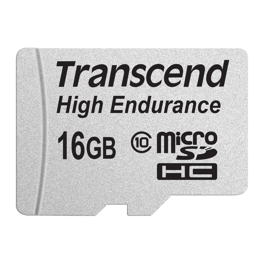 Transcend High Endurance 16 GB Class 10 microSDHC