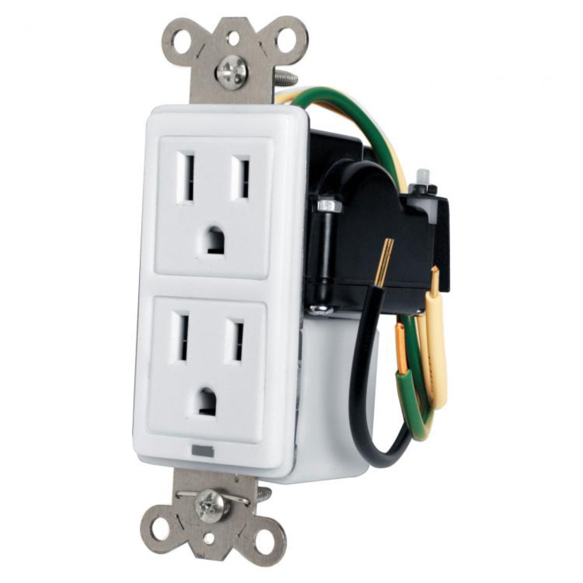 Panamax Max-In-Wall 15 Amp Duplex with Surge Protection