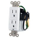 Panamax Max-In-Wall 15 Amp Duplex with Surge Protection